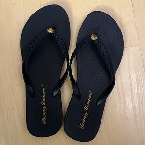Tommy Bahama Women’s Navy Flip Flops